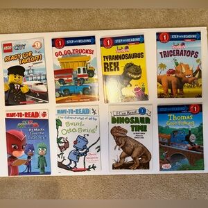 3/$15 | Boy’s Level 1 Learn to Read Books
